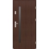 Drzwi zewnętrzne drewniane 90 Prawe ELPREMA kolor orzech. PROMOCJA! model TUREK
